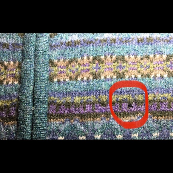 Eddie Bauer Women’s Lamb Wool Sweater SZ M - Picture 3 of 5